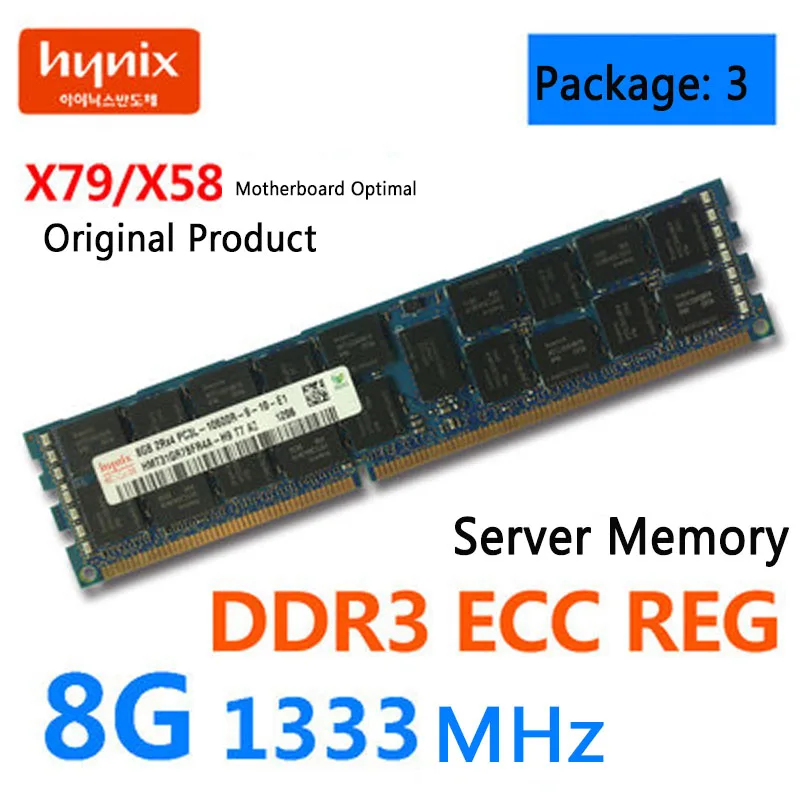 SAMSUNG 8G 4G DDR3 ECC REG 1333 1600 1866 2RX4 Hynix микрон память сервера X79 Оперативная память