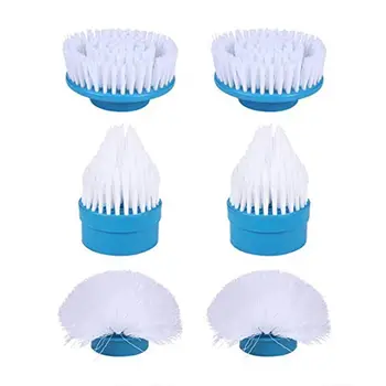 

New Scrubber Cleaning Brush Bathroom Floor Tiles Household Cleaning Tool For Kitchen Bathroom 6Pcs