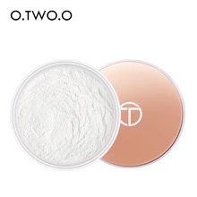 

O.TWO.O Smooth Air Setting Powder Matte Transparent Finishing Powder Makeup Waterproof Face Setting Powder Cosmetic With Puff