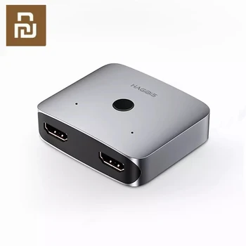 

Mijia YoupinTwo-way HDMI Distribution Switcher Adapter Converter Adapter 4K Digital To Analog Video Audio for PC Laptop Tablet