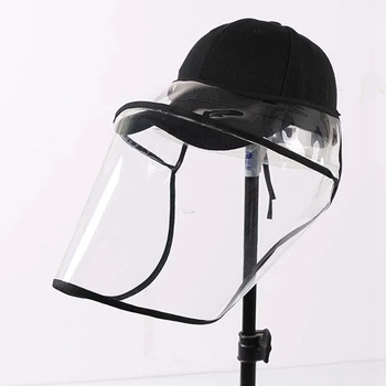 

Anti Droplet Face Mask Shield Adjustable Protective Cover Travel Outdoor Transparent Makeup Shield Masks Durable Head-mounted