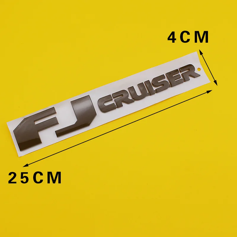 Для Toyota FJ cruiser наклейки эмблемы для Land Cruiser SUV ABS автомобильные логотипы авто