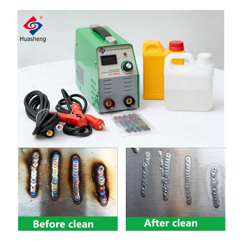 

HS-DD62 Stainless Steel Spot Cleaner Highly Efficient with TIG Brush