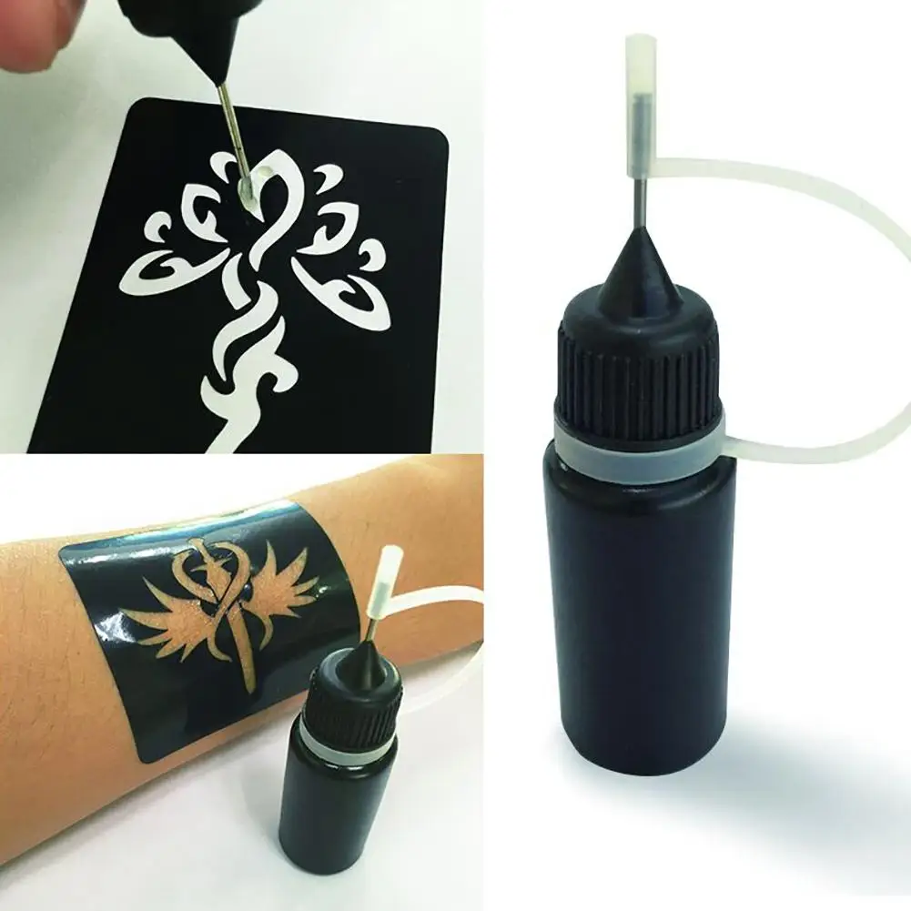 

Hot 10ml Ink Box Temporary Tattoo Fruit Juice Safe Waterproof DIY Liquid