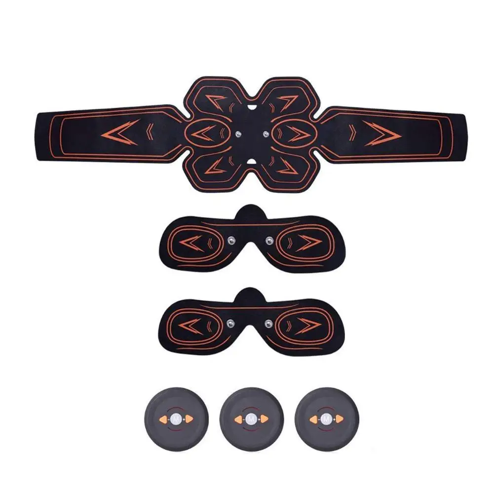 Muscle Stimulator Abdominal Musculaire Electrostimulation Electro Stimulateur ABS EMS Home Gym Belly Arm Leg Massage USB Charged