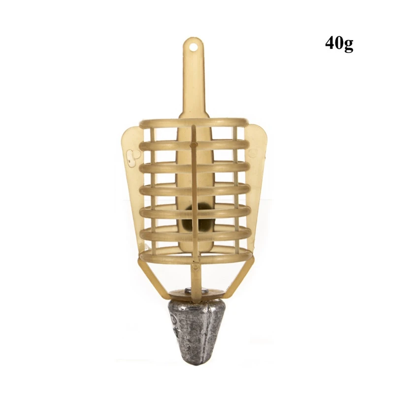 

Fishing Bait Cage 20g/30g/40g/50g environmentally durable Easy to use Fishing Tackle Tool Accessories