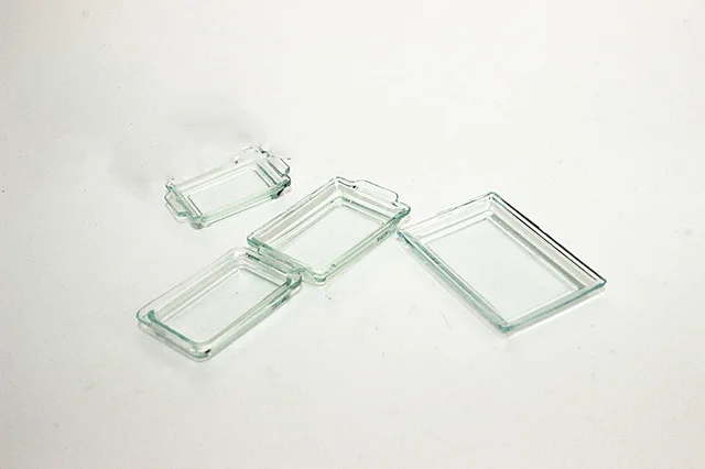 light blue 1:12 кукольный домик Миниатюрный Мини поднос тарелка кукла кухонные аксессуары Игрушка для леса животных Семья коллекционный подарок - Цвет: light blue