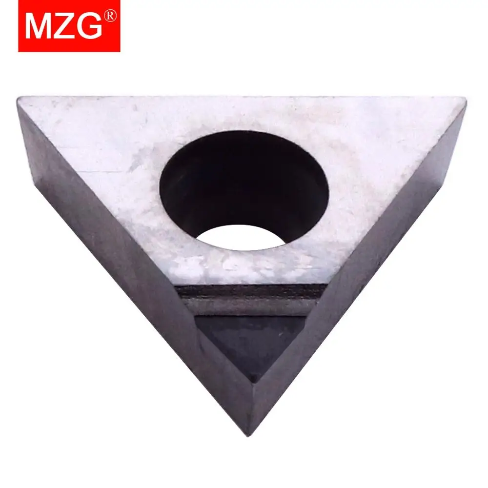MZG 1 шт. TPGW 090202 TPGT 110302 PCD CNC токарные расточные карбидные вставки для алюминиевых