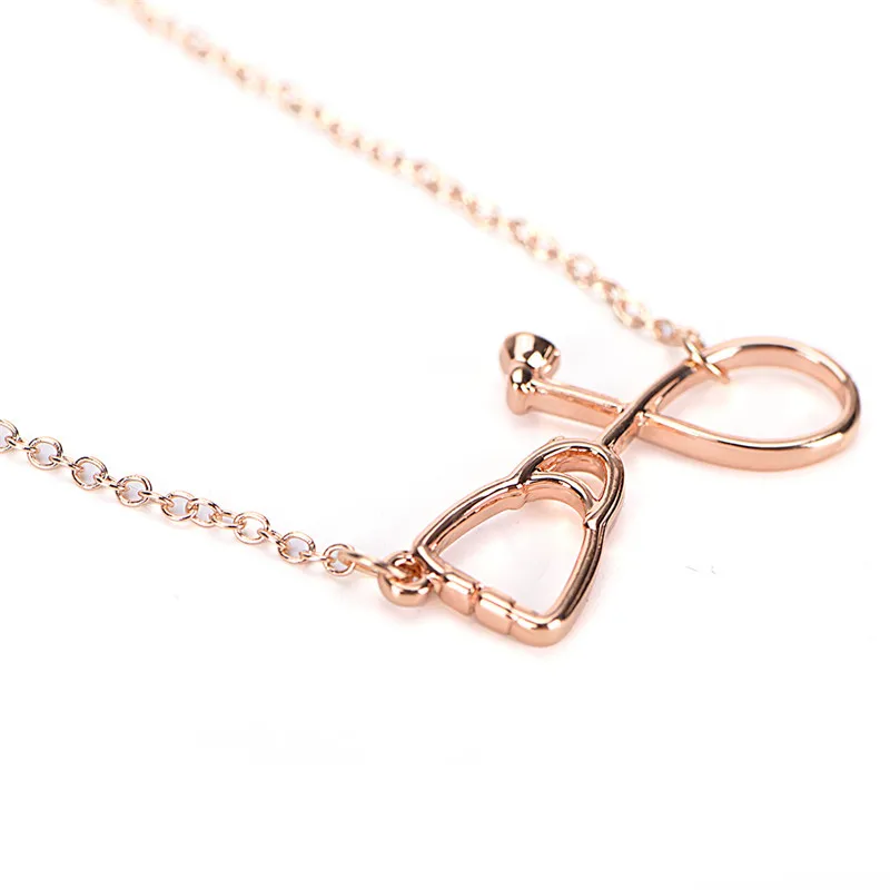 

1Pc Cosplay Bracelet Doctor medical Student Stethoscope Pendant Fashion Medical Jewelry Gift for Nurse Stethoscope