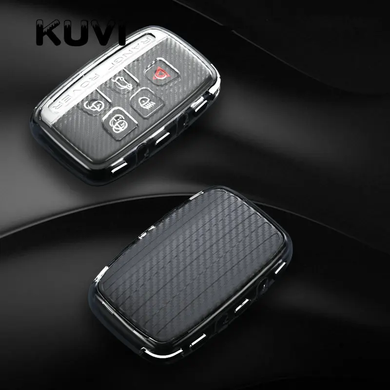 ТПУ чехол для автомобильного ключа Land Rover A9 Range Sport Evoque Freelander 2 Jaguar XE XJ XJL XF C X16 V12 Guitar F
