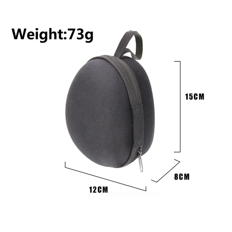 Круглая рыбацкая сумка водонепроницаемый портативный контейнер для хранения молнии для линии колеса