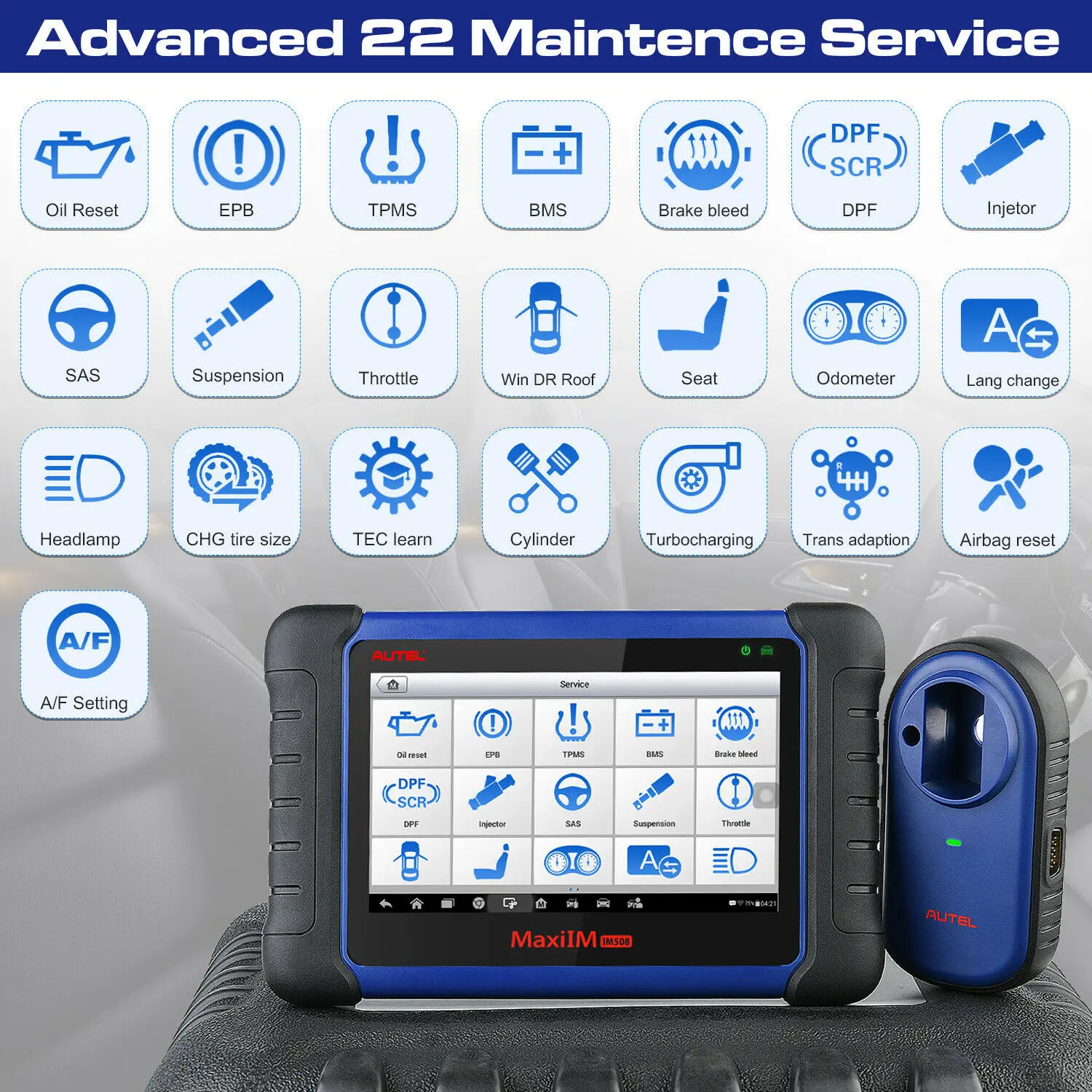 US $588.53 Autel Im508 Amp Xp400 Immo Key Programming Tool Auto Diagnostic Scanner No Ip Restrictions Pk Im608