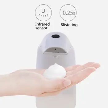 

Hands Free Touchless Foam Soap Dispenser Automatic Induction Sensor Liquid Shampoo Foam Washer Dispenser for Bathroom