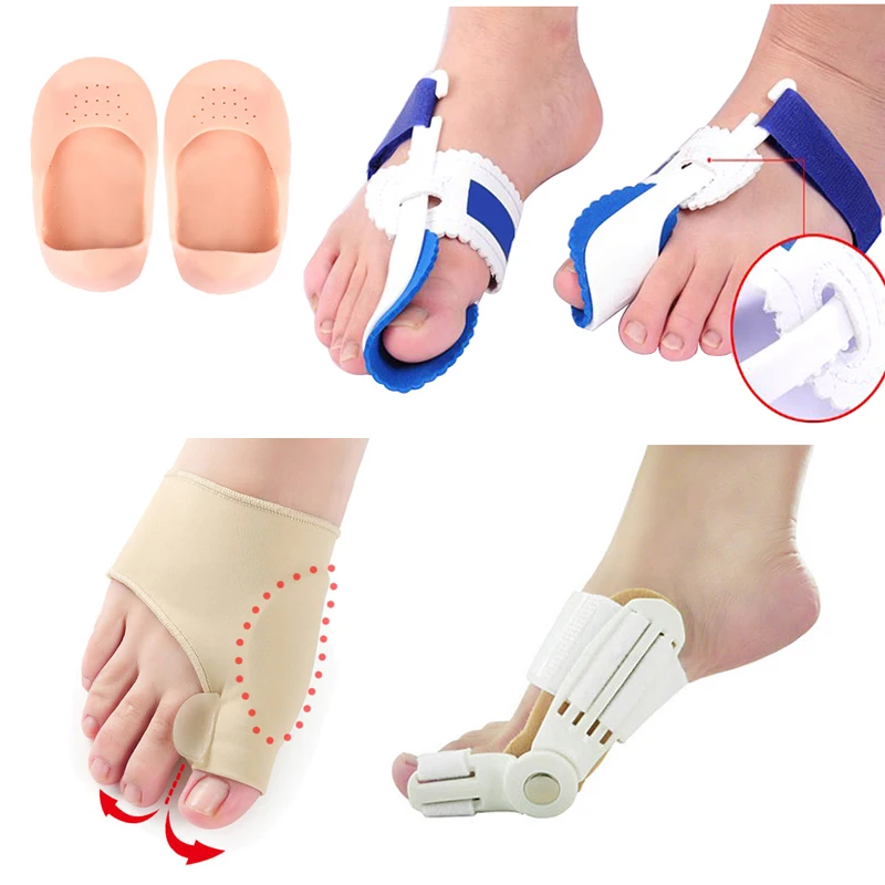 

Foot Massager Protector Toe Bunion Hallux Valgus Corrector Bone Toe Separator Corrector Gel Orthopedic Adjuster Feet Care Tools
