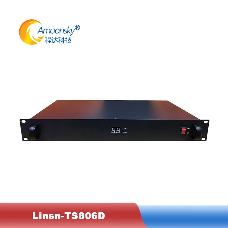 tv for sale Linsn ts806d external sending card box with 4 network port sending card like MCTRL 600 Novastar best time to buy a tv