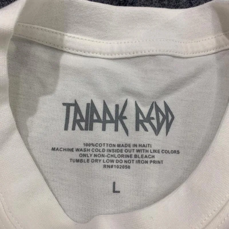 Trippie Redd 1400 life's A Trip Limited Merch хип-хоп футболка с длинным рукавом мужская женская футболка с круглым вырезом Harajuku pokemon свободная футболка