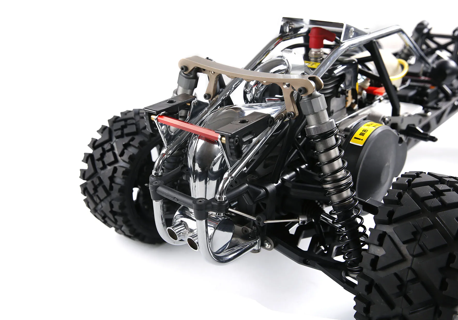 SS глушитель выхлопа Pip/настроенная труба для 1/5 Th RC газовая модель автомобиля/настроенная труба до 1 л.с. больше мощности для BAJA 5B