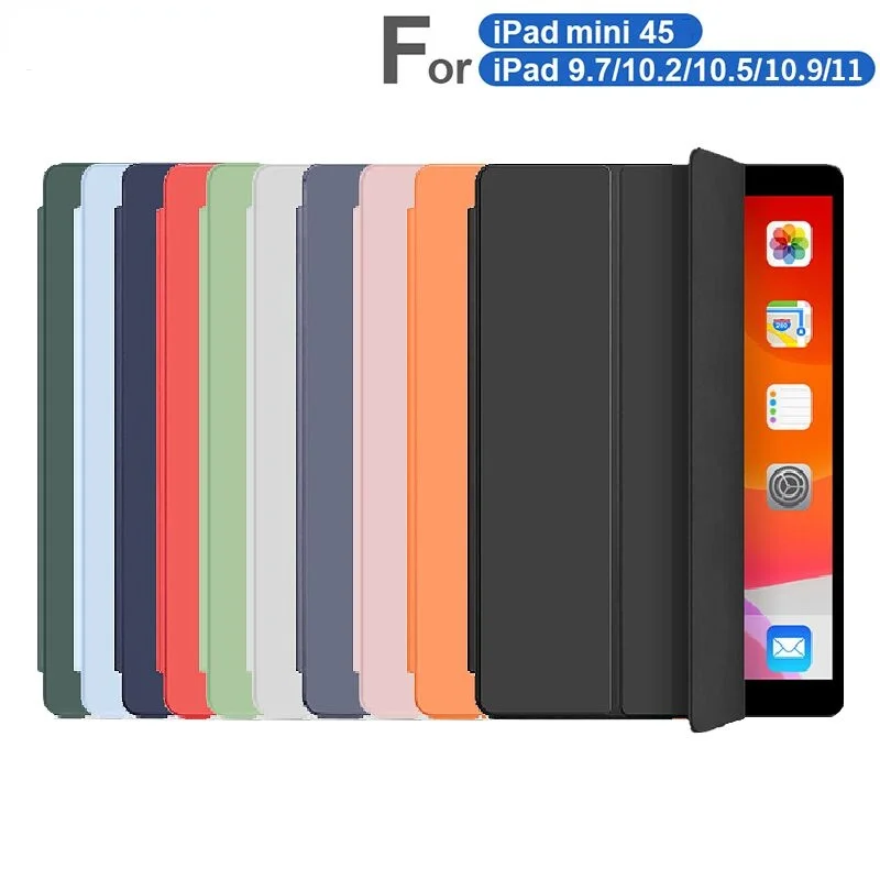Чехол для iPad 2019 10.2 чехол 7-го поколения 2017 2018 9 7 5/6th Air 2/3 10 5 Mini 4 2020 Pro 11 | Компьютеры и