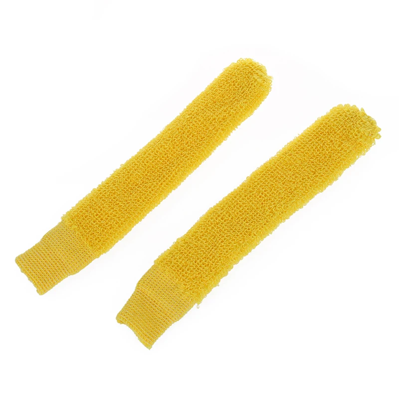 

2PCS Badminton Racket Elastic Towel Wrap Over Grip Cover Yellow