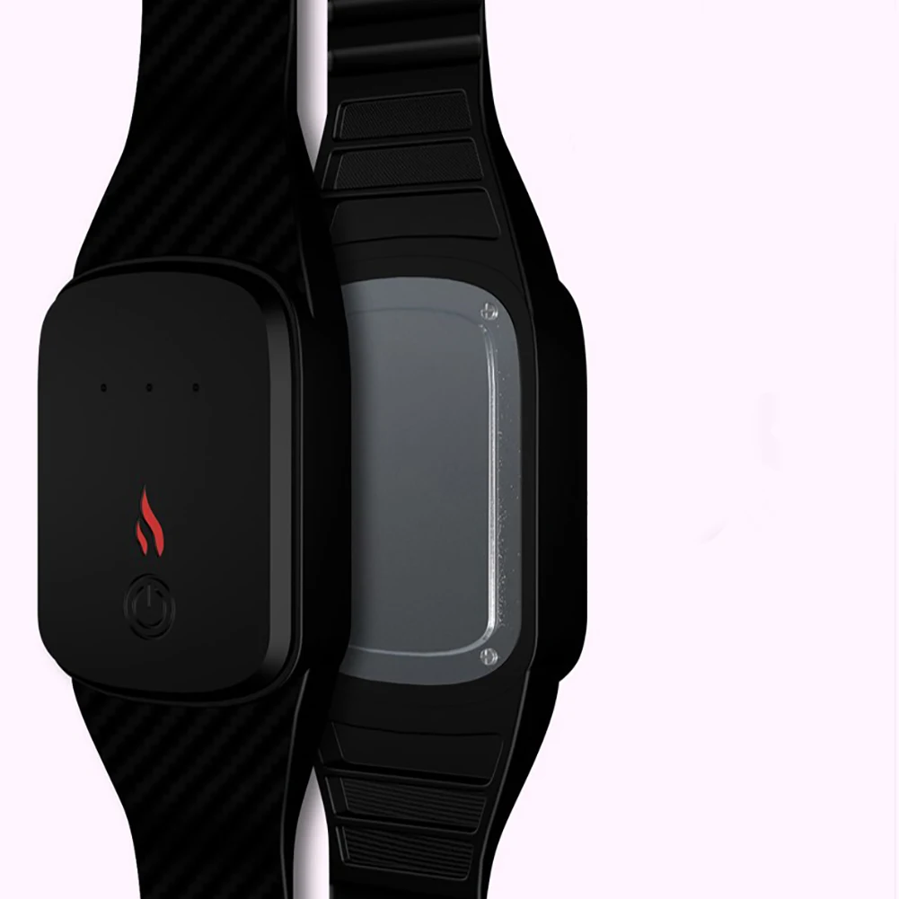 WHR-360 контроль температуры USB Перезаряжаемый браслет нагрев зимний грелка для рук TPE для детей и взрослых тепловой портативный умный Браслет