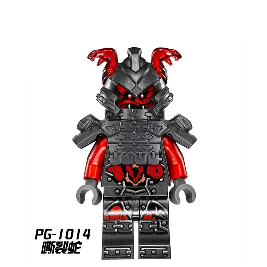 Одиночная Killow Vs. Samurai X Mecha Chopper роботы Dogshank серии ниндзя экшн строительные блоки игрушки для детей Gfits - Цвет: Светло-зеленый