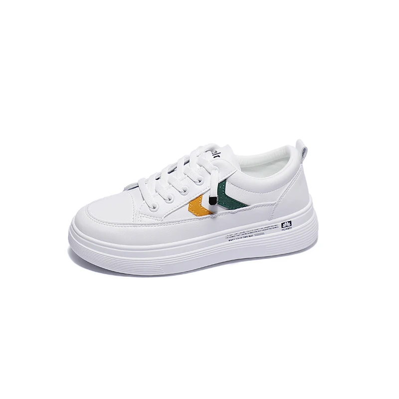 

2021 Fashion Four Seasons White Shoes Women PU Upper Foot Comfortable Walking Shoes Bare Feet Multifunctional Sports Shoes Women