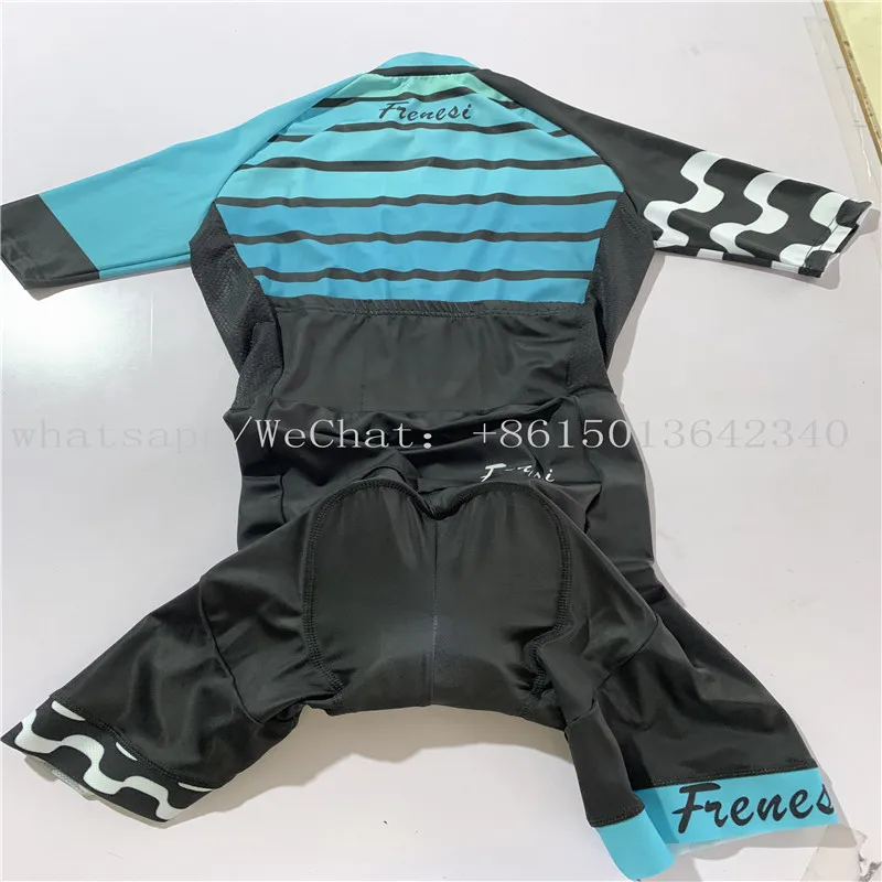 FRENESI Высокое качество pro team triathlon Женская одежда для велоспорта с коротким рукавом Джерси костюм комбинезон ropa ciclismo hombre maillot