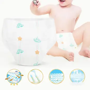 

Baby Diaper Disposable Thin Soft Breathable Newborns Infant Leakage-Proof Diaper Incontinence Pants Postpartum Nursing Care