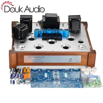 

Douk audio Hi-end 6SN7-300B Tube Amp Single-ended Class A Hi-Fi Stereo Power Valve Amplifier DIY Kit 7W*2