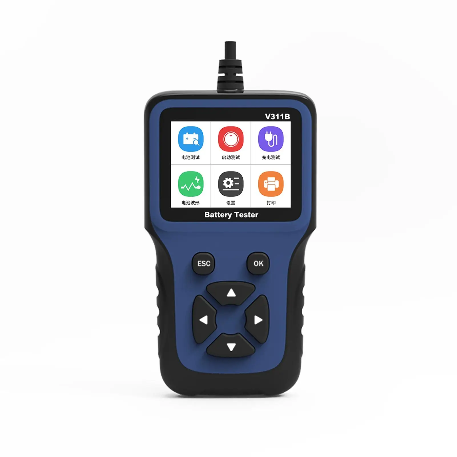 12V Professional Universal Car Battery Tester Analyzer Detector Diagnostic Tool