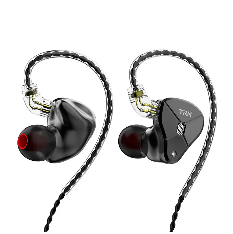 Дропшиппинг DJ HIFI ушные наушники с 2 контактным интерфейсом TRN v90 v80 T200 TRN BA5 10BA наушники контролировать блоки для бега