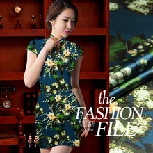 118 см широкий шелковый стрейч метр атласной ткани 19 мм цифровой струйный китайский шелк ткань спандекс натуральный шелк ткань оптом ткань