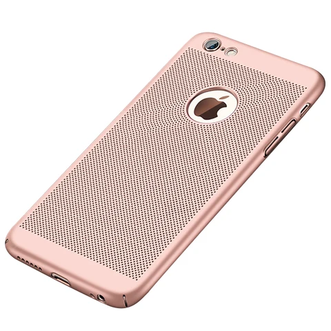 Dissipation Case For iPhone 11 12 13 Pro Max Mini Hard PC Hollow Cases For iPhone 11 XS Max XR X 7 8 Plus Cover Thin Coque