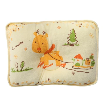

New Baby Pillow Newborn Sleep Support Concave Pillow printing Toddler Pillows Cushion Prevent Flat Head Baby Pillows