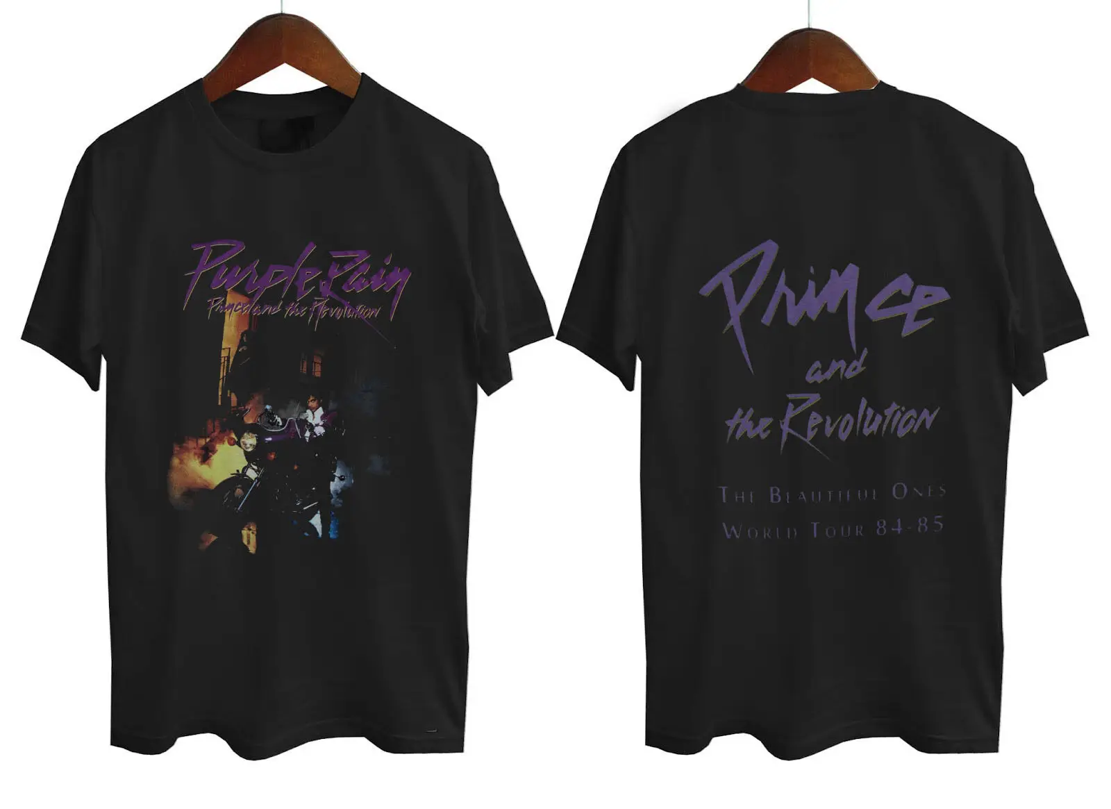 Prince Purple Rain Tour 84 85 N T shirt 