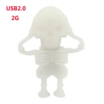 

Cartoon Skull USB Flash Drives High Speed USB2.0 Storage Device Mini Pendrive Flash Memory Stick Halloween Gift