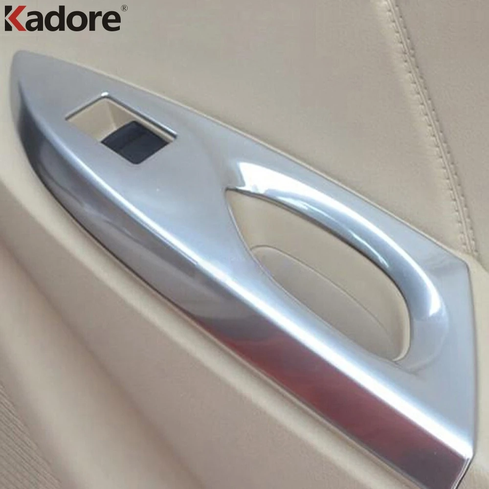 Для Toyota Vios Yaris 2012 2013 2014 2015 седан Матовый Интерьер автомобиля украшение двери окна
