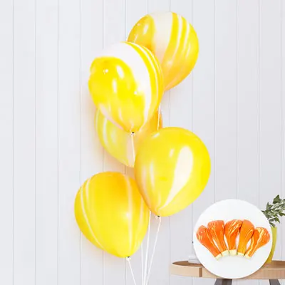 5Yellow Nicro 5 10 шт 10 дюймов воздушные шары шарики воздушные шары воздушные день рождения картины воздушные шары Цвета Агата красочные облака воздушный шар День рождения украшение шариками Balony Globos# Bal63 - Цвет: 5Yellow