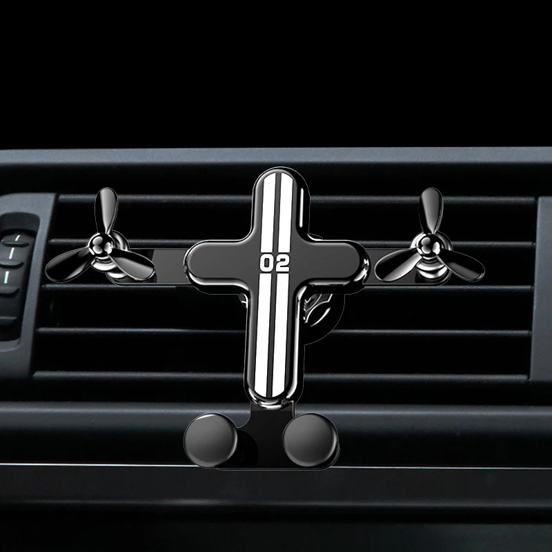 Car Gravity Cell Phone Mount Novelty Phone Holder Air Vent Clip ...