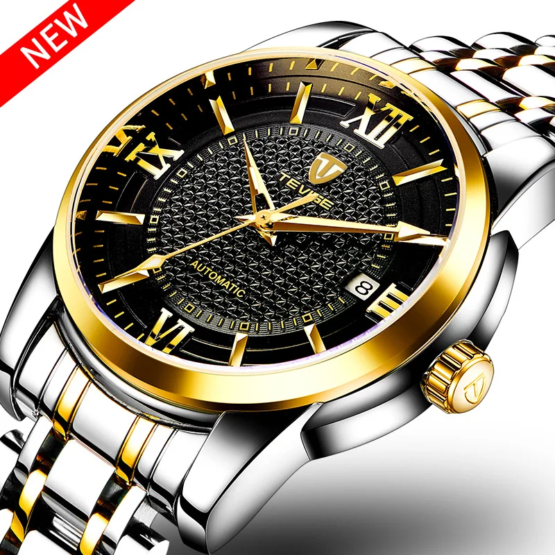 

Luxury Brand TEVISE Automatic Mechanical Watches Men Business Fashion Sports Male Military Wrist Relogio Automatic Masculino