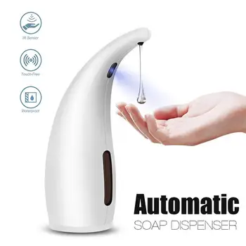 

Soap Dispenser Pump Automatic Liquid Soap Dispenser Infrared Smart Sensor Touchless Foam Shampoo Dispensers For Kitchen Bathroom