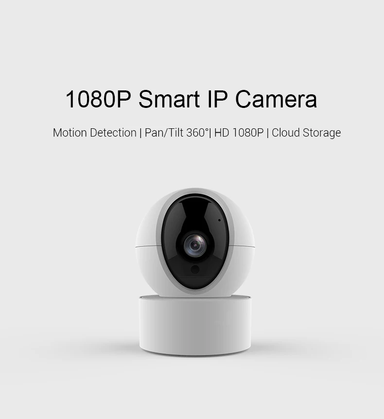 Ip-камера CPVan YCC365 plus, WiFi, HD 1080 P, обнаружение движения, двухстороннее аудио, автоматическое отслеживание, облачное хранилище, умная камера