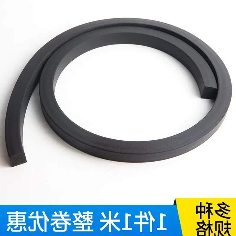 de borracha epdm, tira plana 2 3