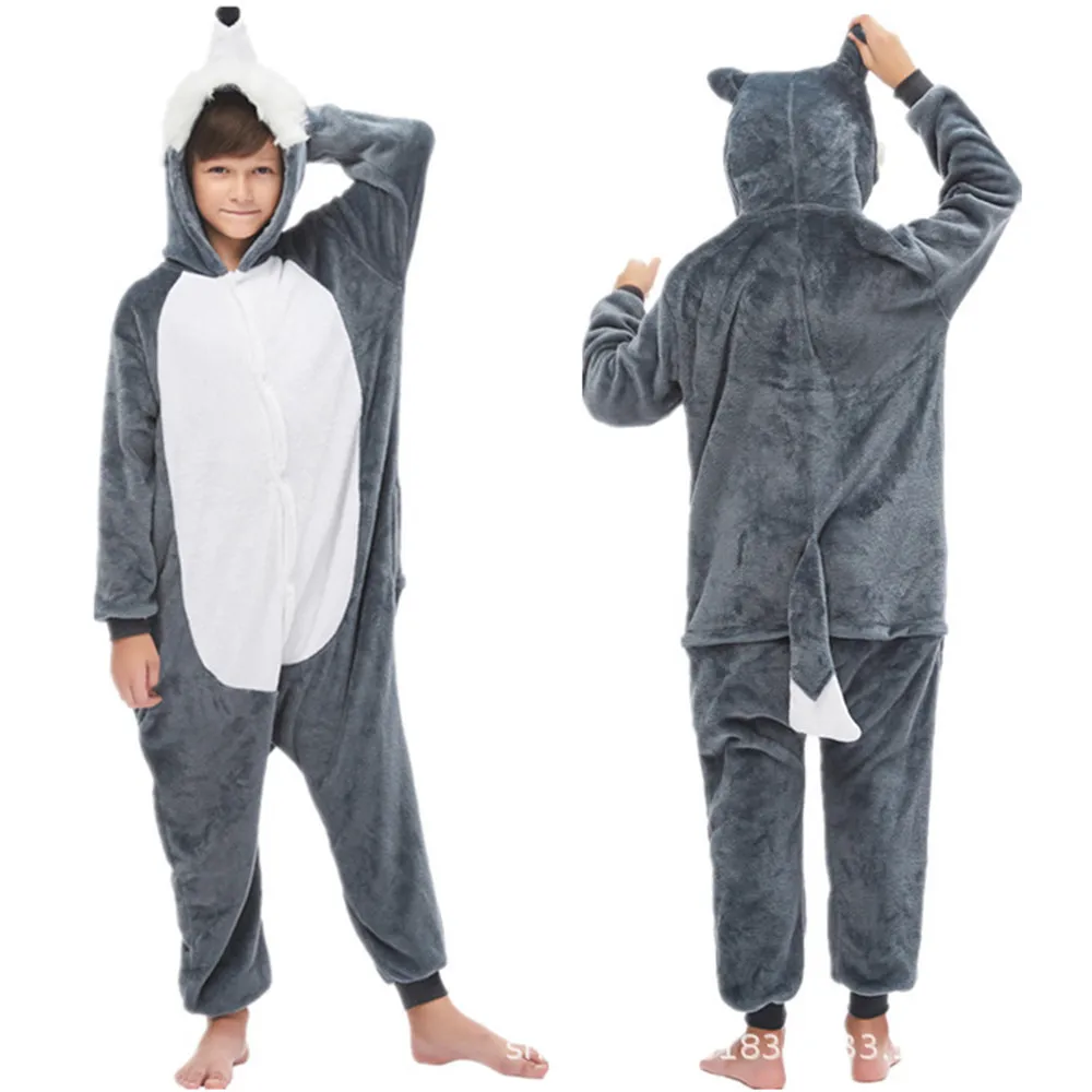 Дети кигуруми Onesie Лев пижамы для детей животных зеленый одеяло с динозавром пижамы Детский костюм зимний комбинезон для мальчиков и девочек - Цвет: Style 8