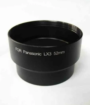 

52mm 52 mm filter mount Lens Adapter Tube Ring for Panasonic LX3 camera