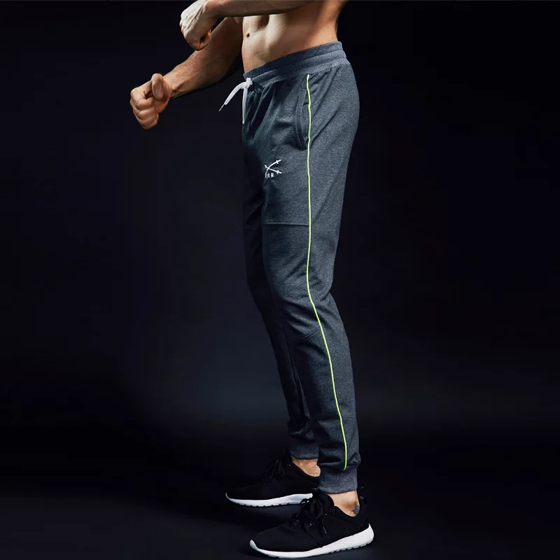 

Fitness Partners Sports Training Skinny Pants Men's Muscular Men Running Casual Breathable Trousers Basketball Elasticity Leggin