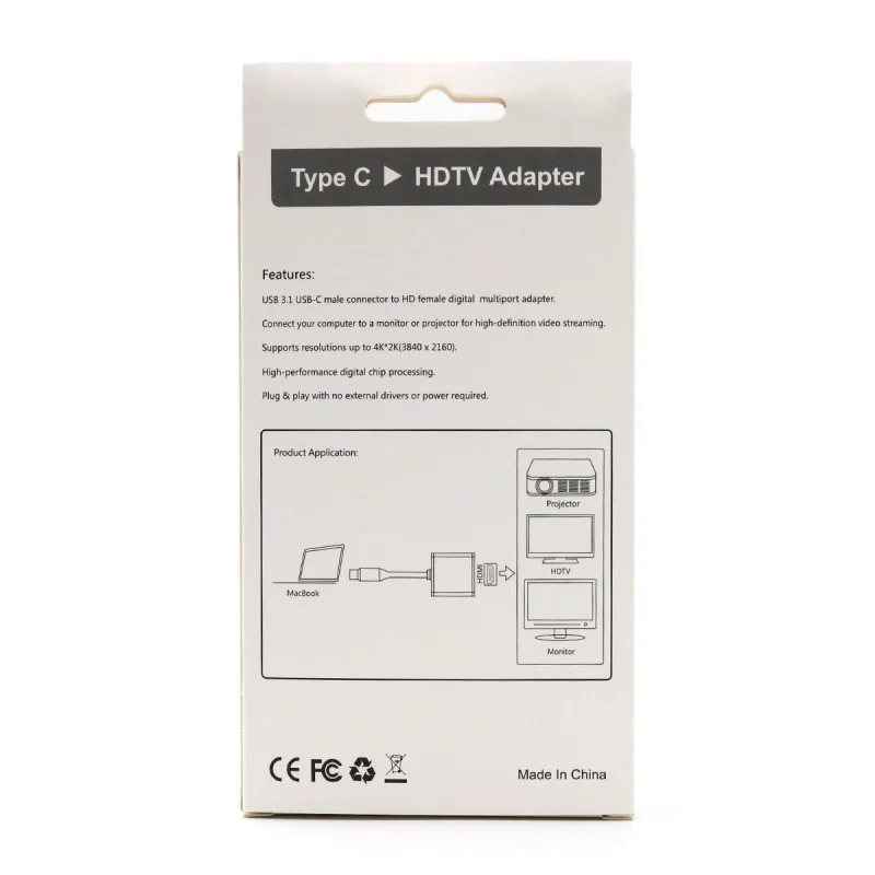 Преобразователь типа C в HDMI USB C в HDMI Женский адаптер Поддержка 4K* 2K для Macbook Google Chromebook type-c HDMI адаптеры