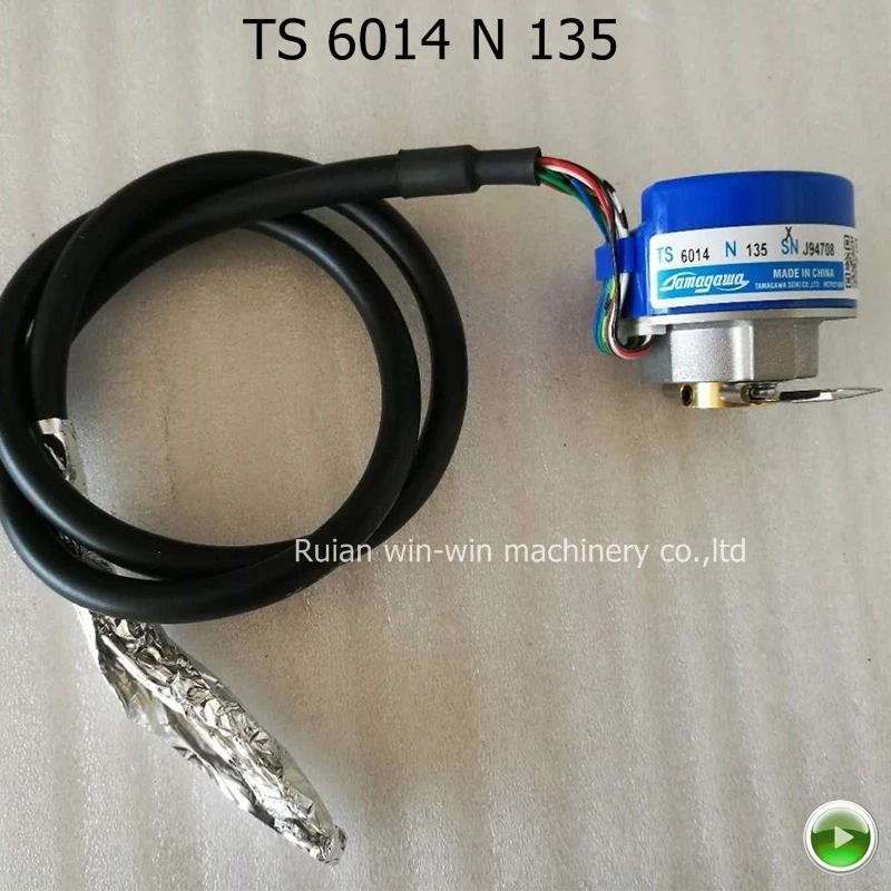 Роторный энкодер TS 6014 N 135 TS6014N135 Tamagawa для серводвигателя кВт|Контроллер двигателя|