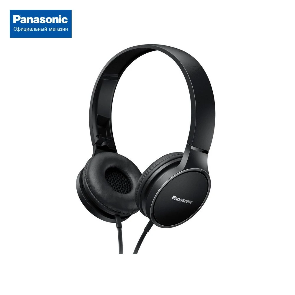 Stereo headphones with mic for Panasonic RP-HF300MGCK