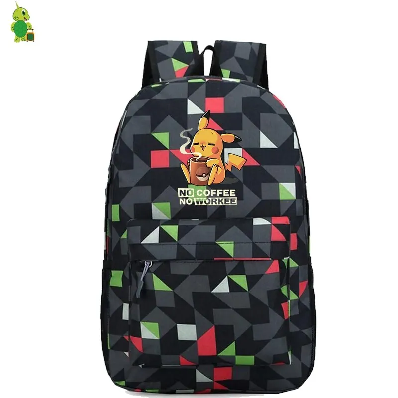 Pokemon Pikachu рюкзак Дэдпул Mochila Feminina школьные сумки для девочек-подростков дорожные сумки Galaxy Женский Мужской рюкзак для ноутбука